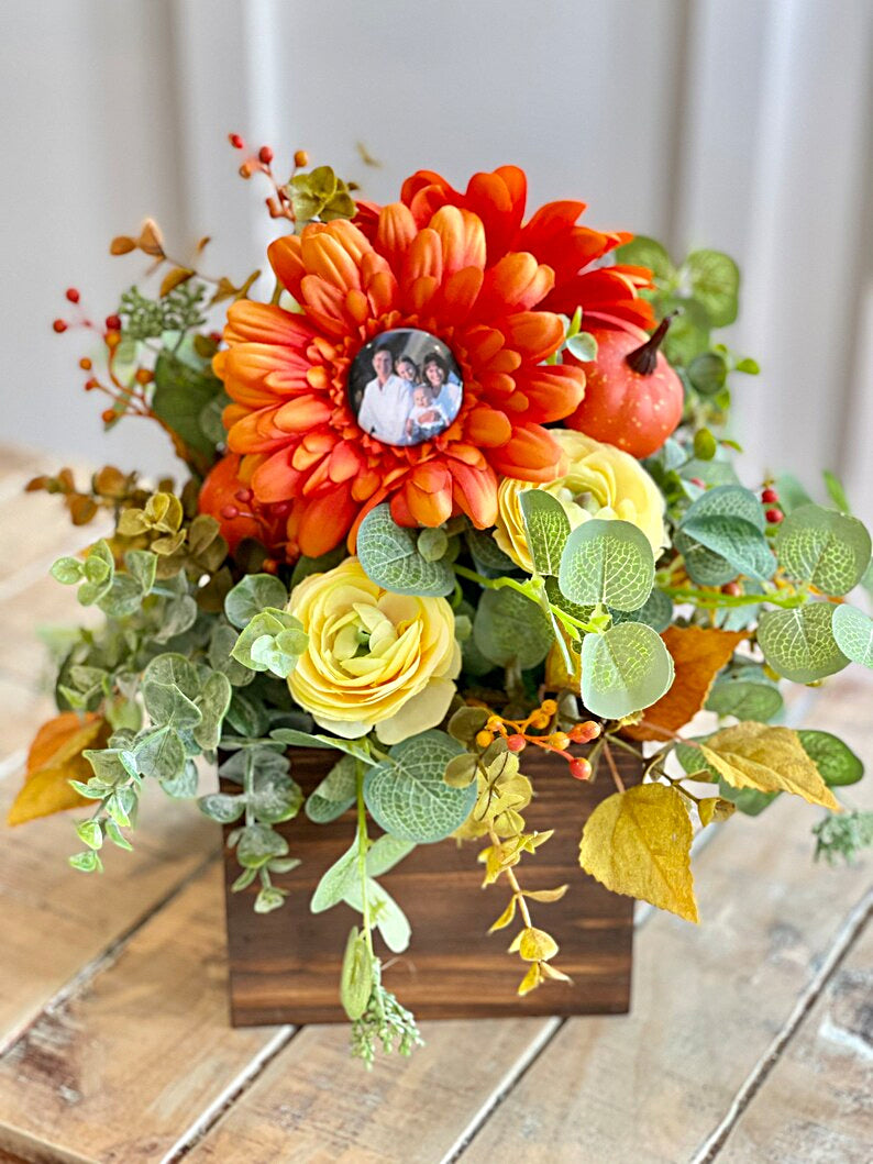 Flower Popper Thanksgiving Arrangement