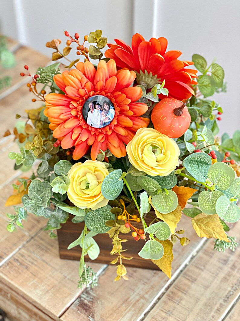 Flower Popper Thanksgiving Arrangement