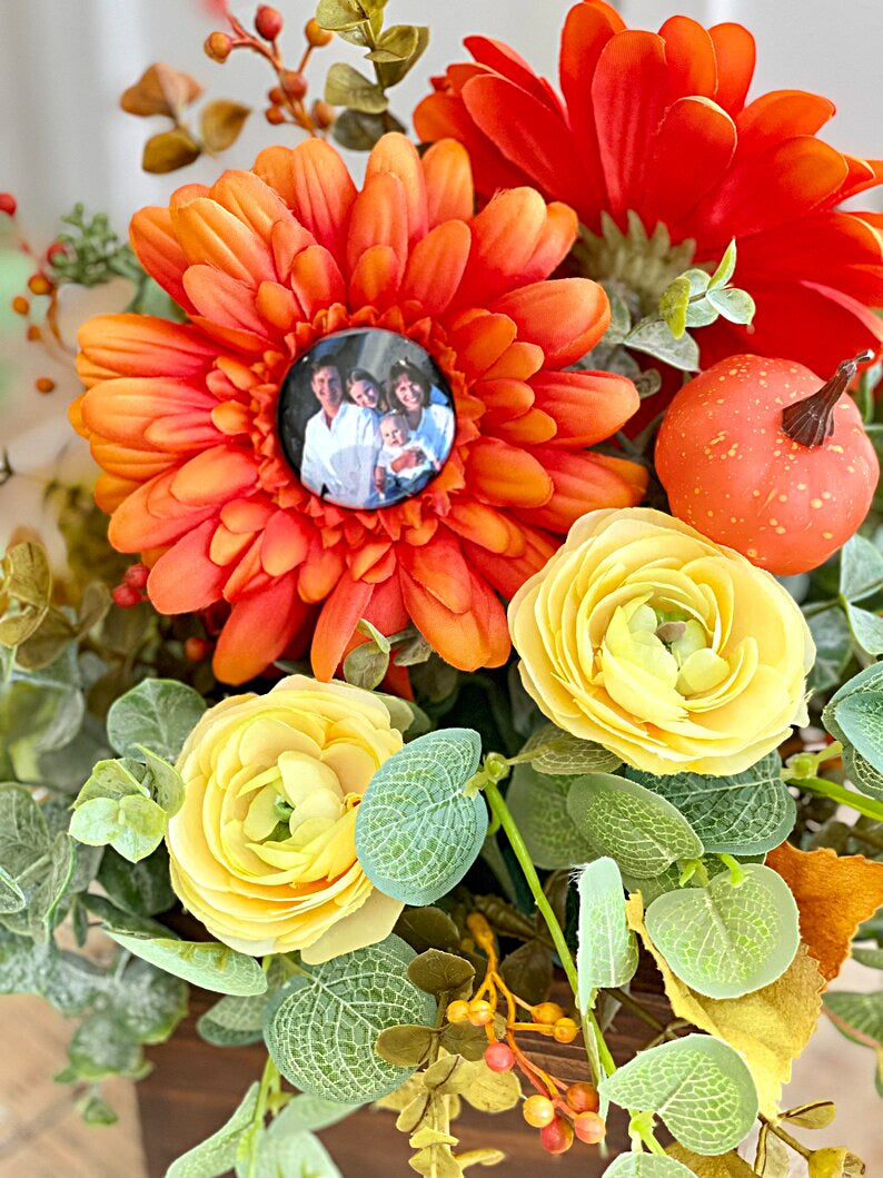 Flower Popper Thanksgiving Arrangement