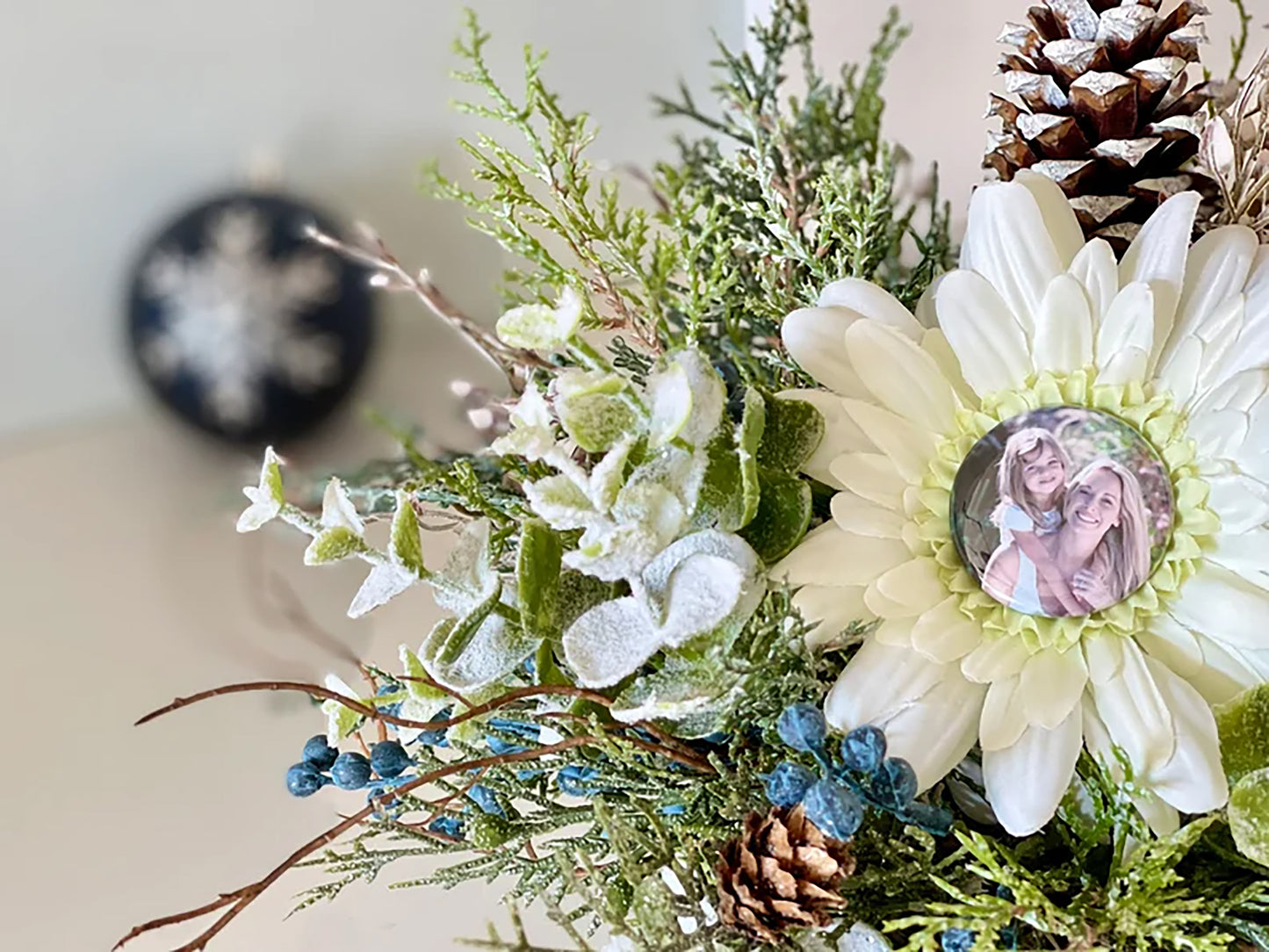 Winter Wonderland Flower Popper Arrangement