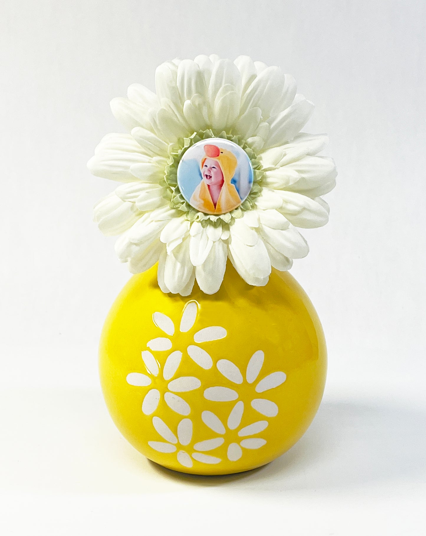 Sunny Bud Vase Flower Popper