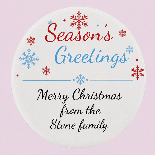 POPPER - Customize Season's Greetings