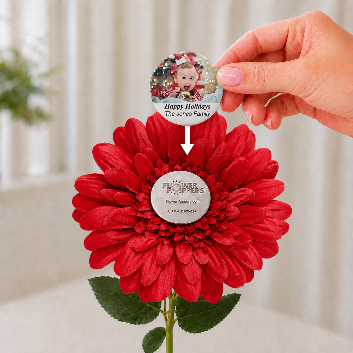 Red Daisy - Popper sold separately