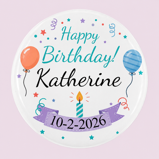 POPPER - Customize Happy Birthday Balloons