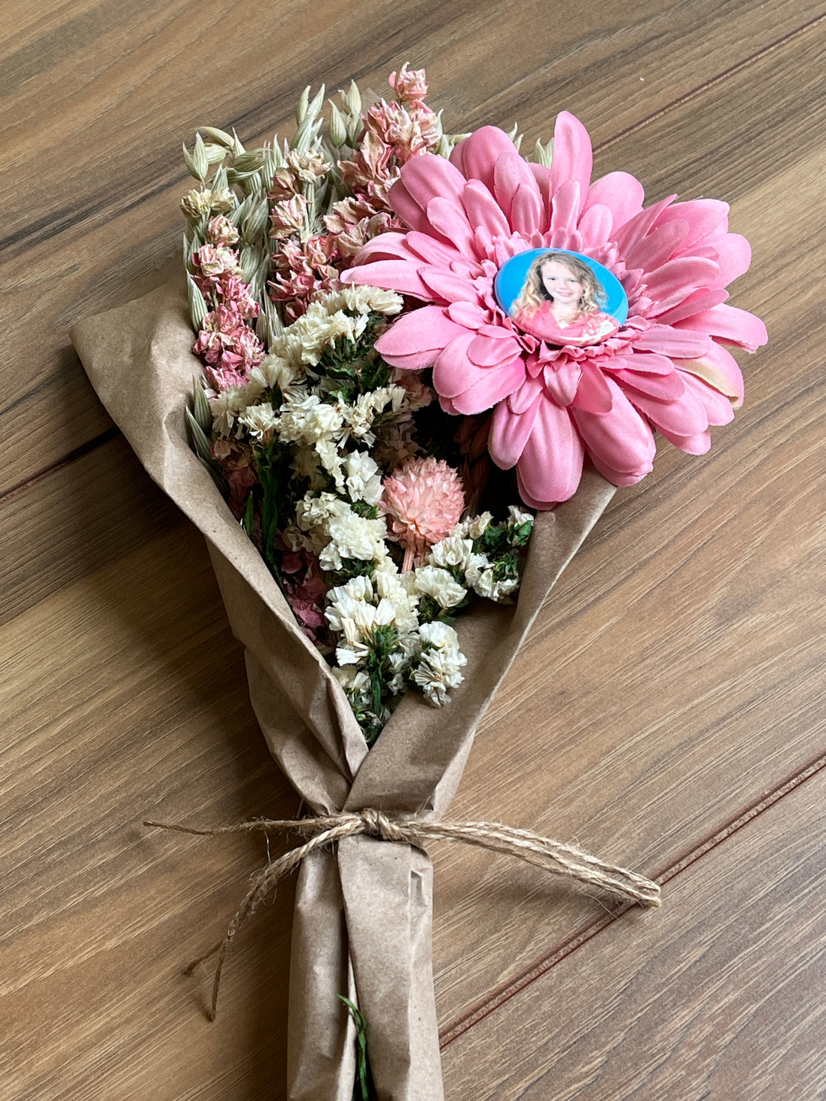 Dried Pink Bouquet