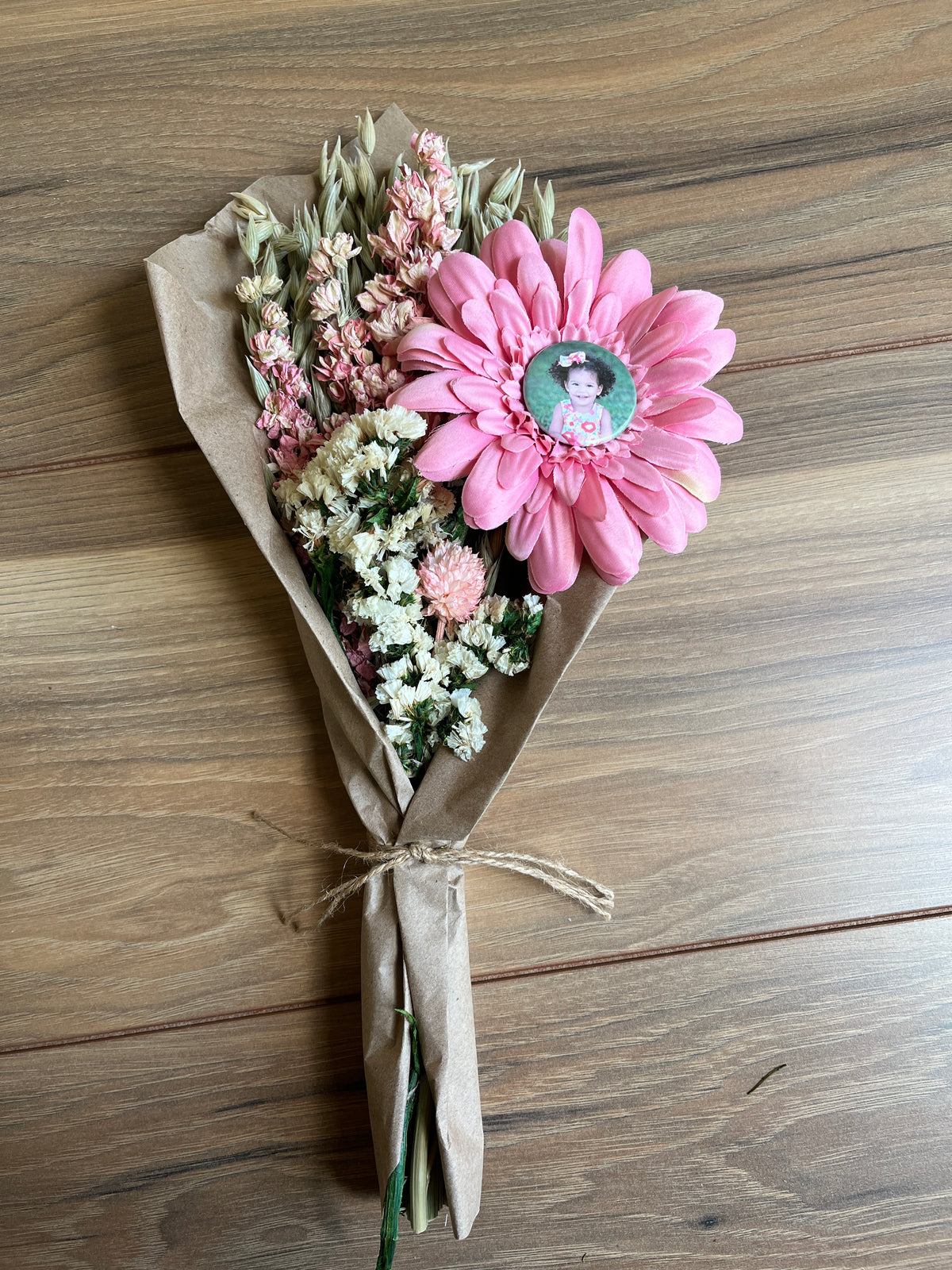 Dried Pink Bouquet