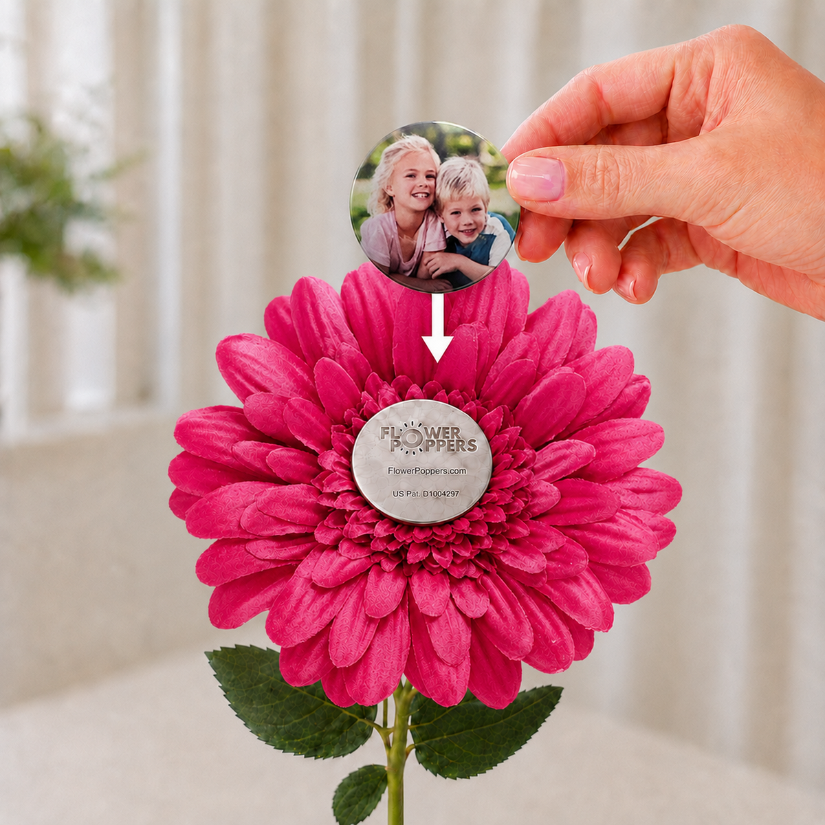 Hot Pink Daisy - Popper sold separately