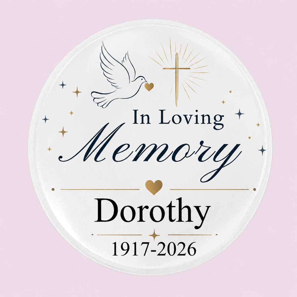 POPPER - Customize In Loving Memory